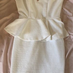white charlotte russe dress